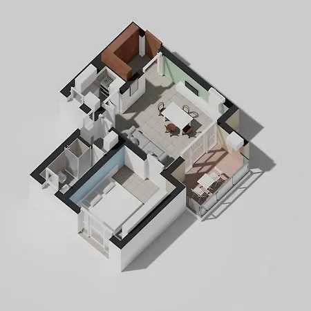 Easy Parking - 5 Min To Metro - Balcony - Quiet Апартаменты